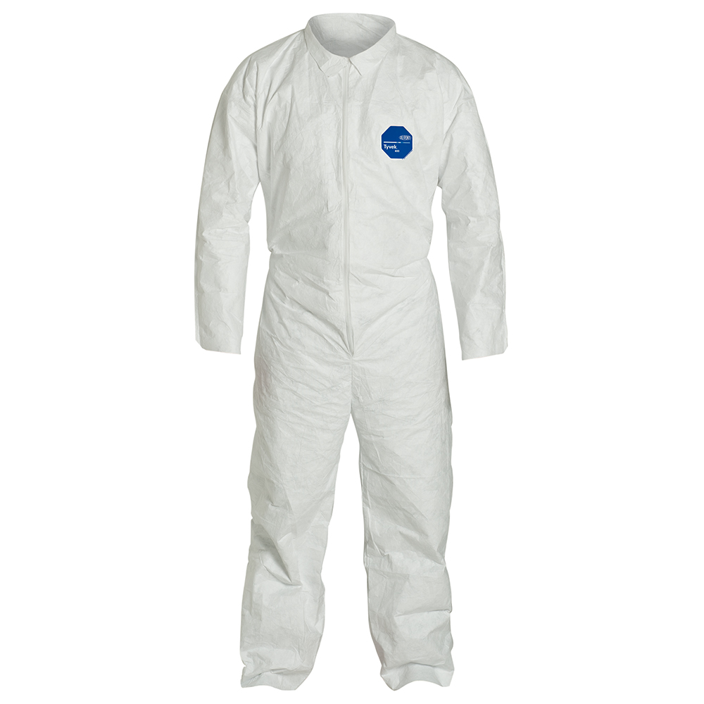 TYT120SWH Dupont™ Tyvek® 400 Limited-Use Standard Coveralls